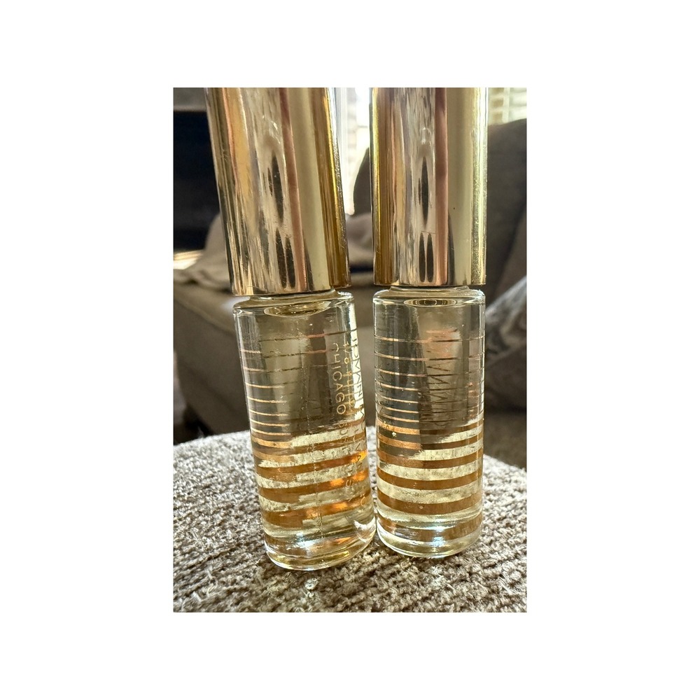 Jovan Musk Oil for Women Vintage 1/8 fl‎ oz Miniature Bottles Set of 2